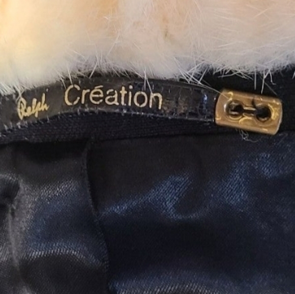 Ralph creation 1960s vintage wool fur trim coat - Picture 8 of 11